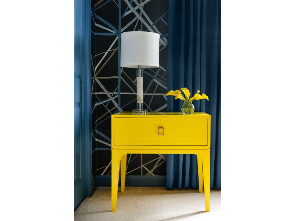 Greek Key Night Stand - image 5