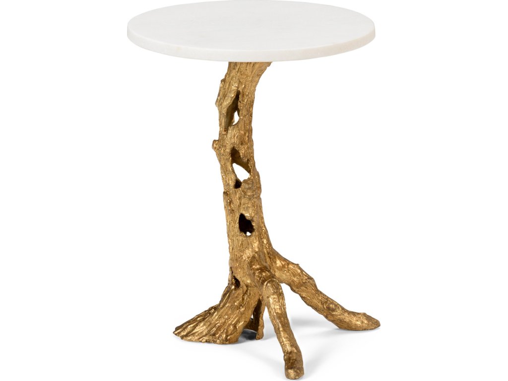 Woody Side Table - Gold - main image