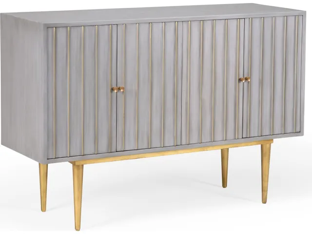 Delphine Cabinet - Gray