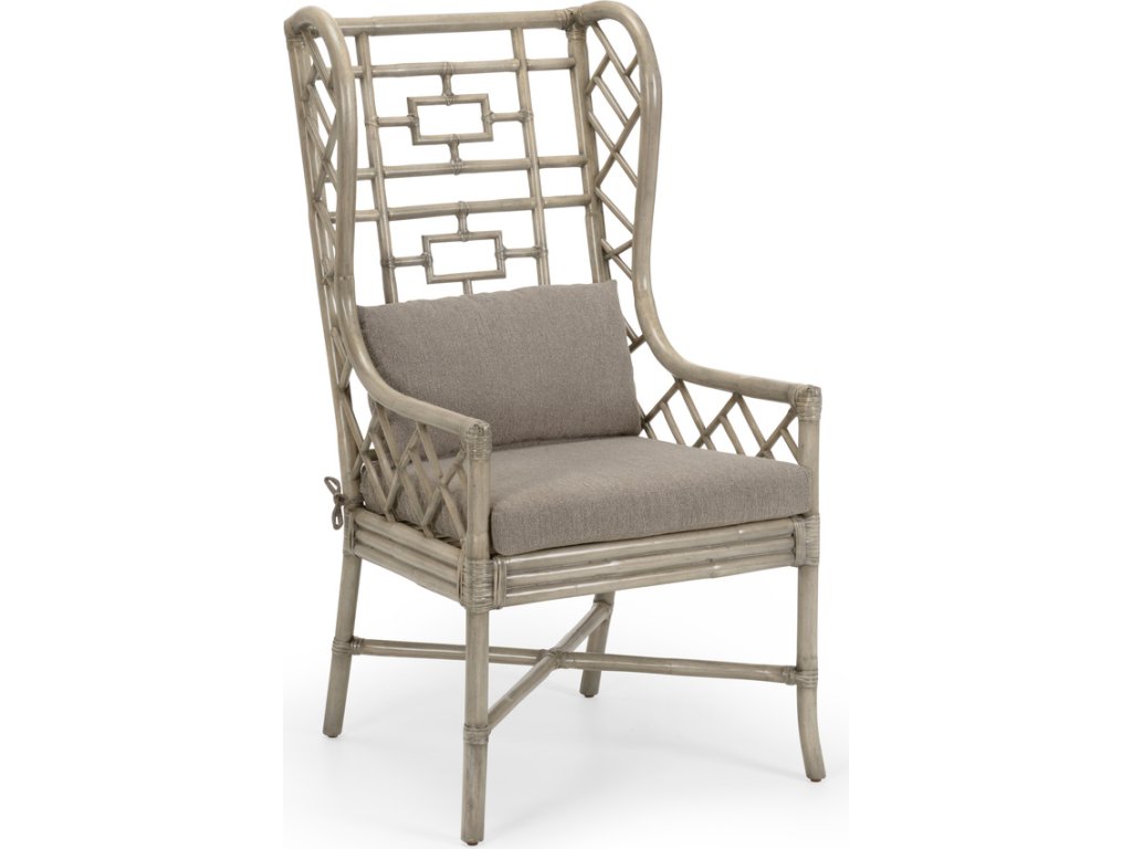 Gwyneth Wing Chair - Gray - main image