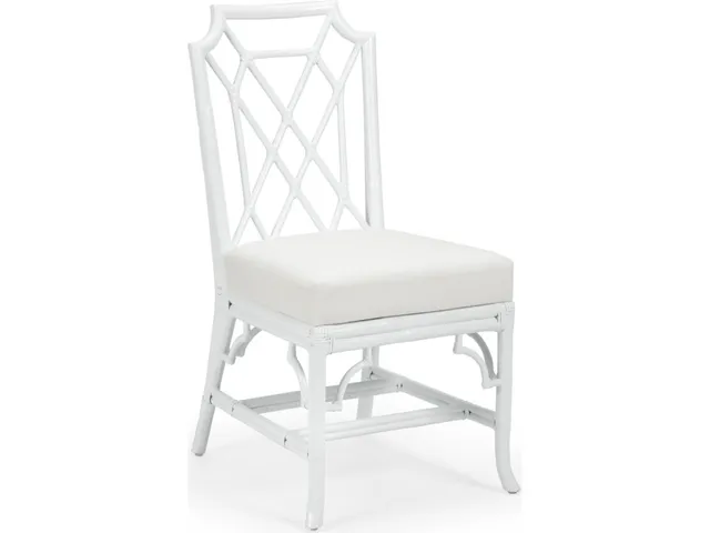 Wild Palm Side Chair - White