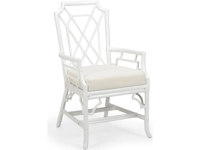 Wild Palm Armchair - White