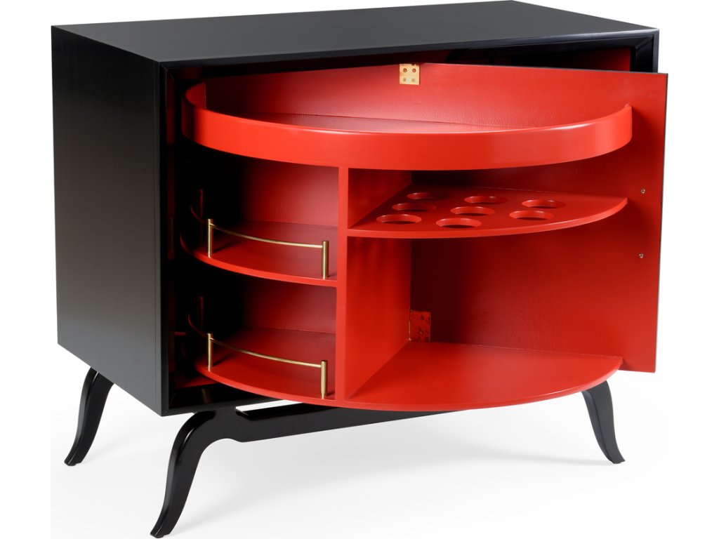 Sinatra Drinks Cabinet - Black - image 1