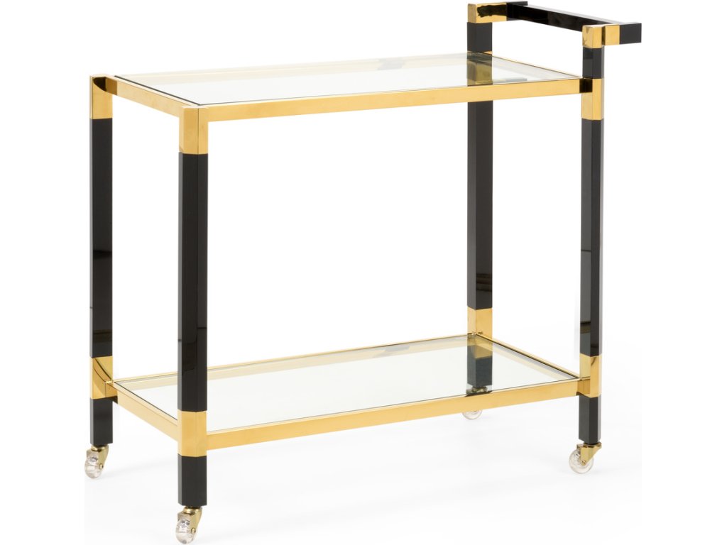 Boulevardier Bar Cart - Black/Gold - main image