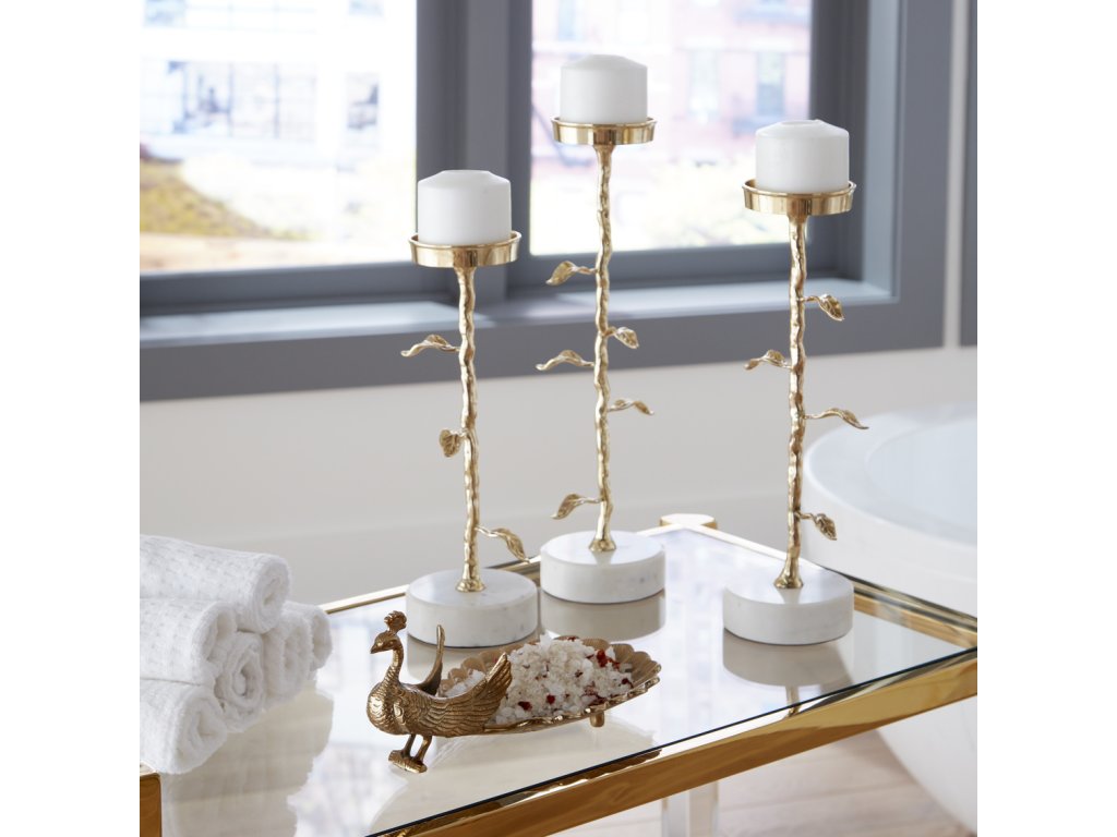 Boulevardier Bar Cart - Clear/Gold - image 4