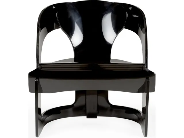 Beverly Grove Acrylic Chair - Black - Alternative View