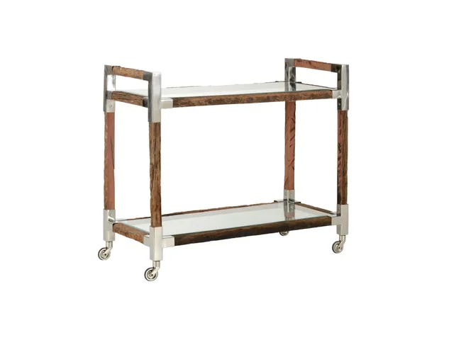 Rustic Glam Bar Cart (Lg)
