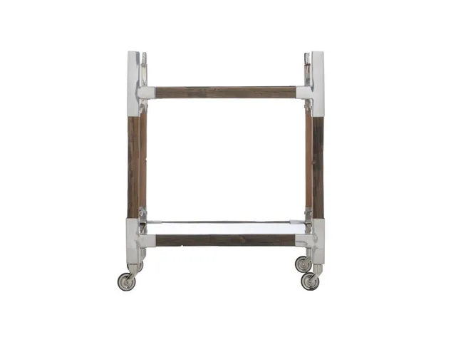 Rustic Glam Bar Cart (Sm) - Alternative View