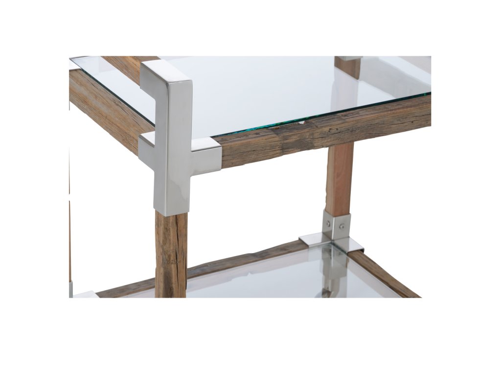 Rustic Glam Bar Cart (Sm) - image 3