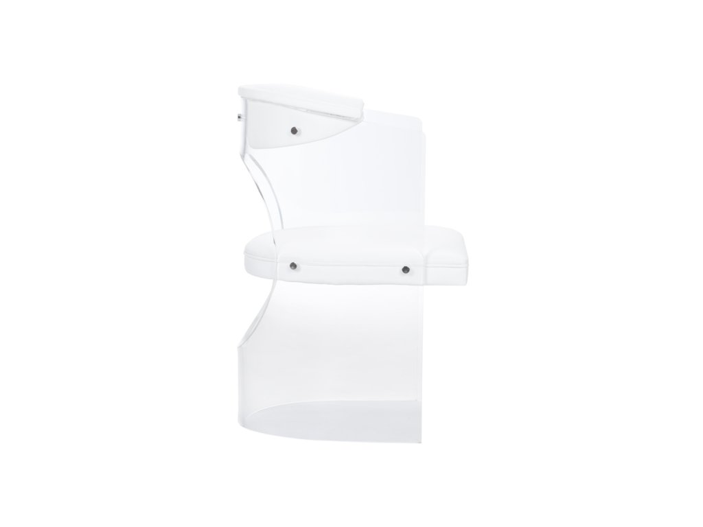 Baran Barrel Back Chair - White - image 3