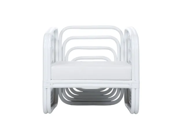 Waterfall Tub Chair - White - Alternative View