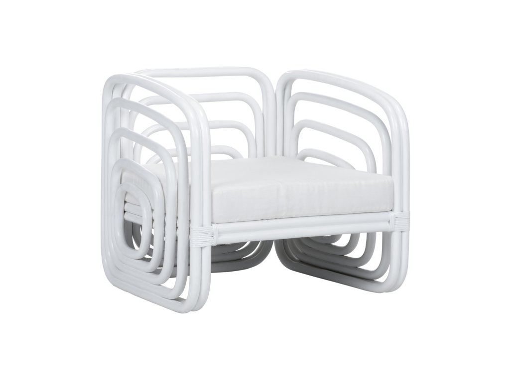 Waterfall Tub Chair - White - main image