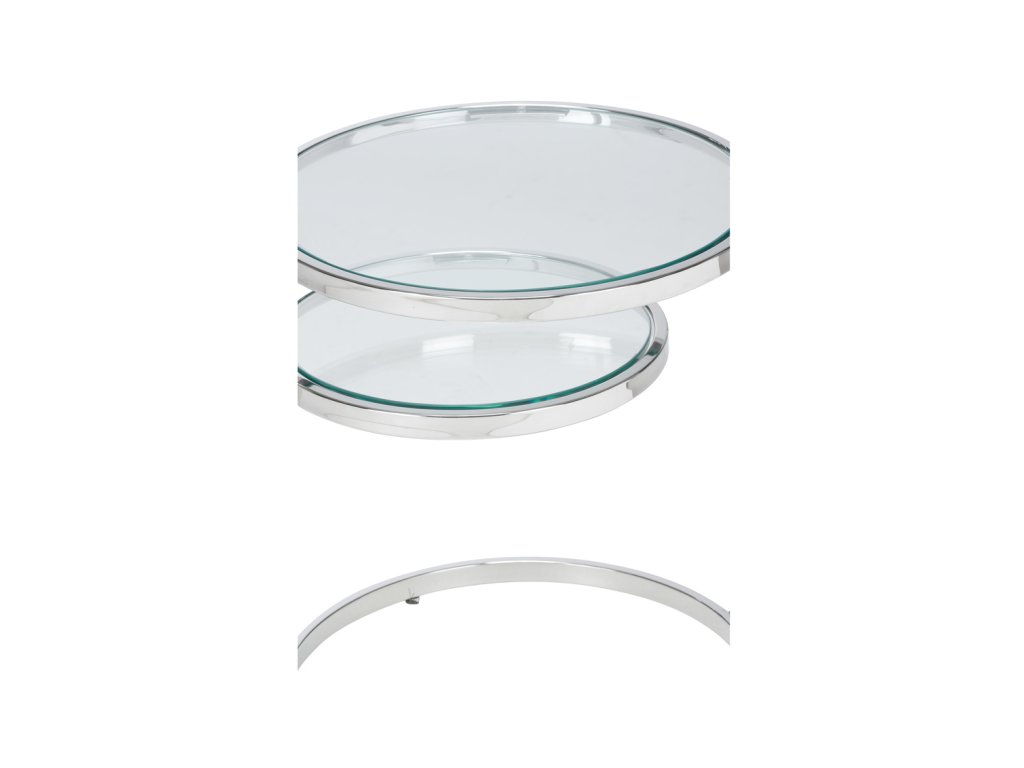 Nickel Shelfie Table - image 2