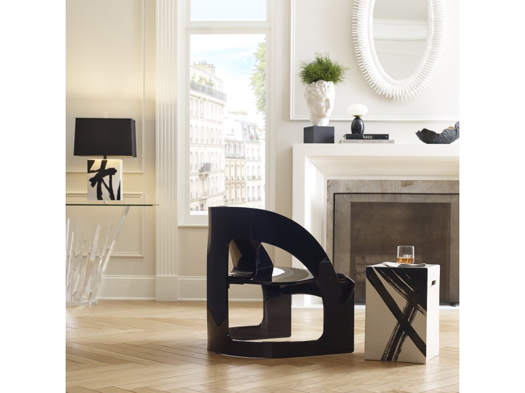 Geode End Table - Clear - image 2