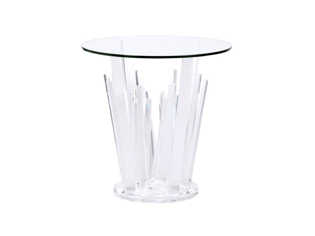 Geode End Table - Clear - main image