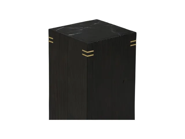 Shou Sugi Ban Pedestal - Medium - Alternative View