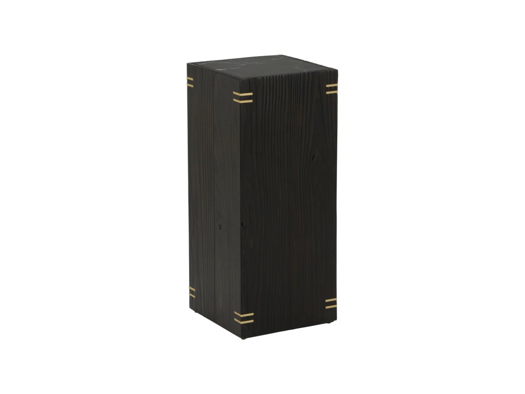 Shou Sugi Ban Pedestal - Medium - main image
