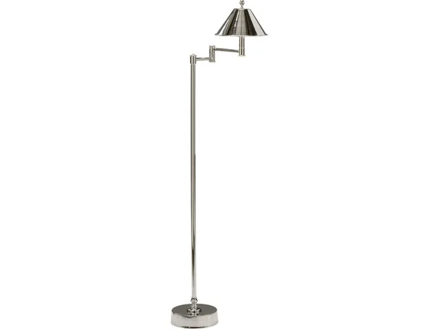 Ashbourne Floor Lamp - Nickel