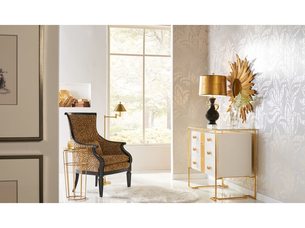 Ashbourne Floor Lamp - Gold - image 1