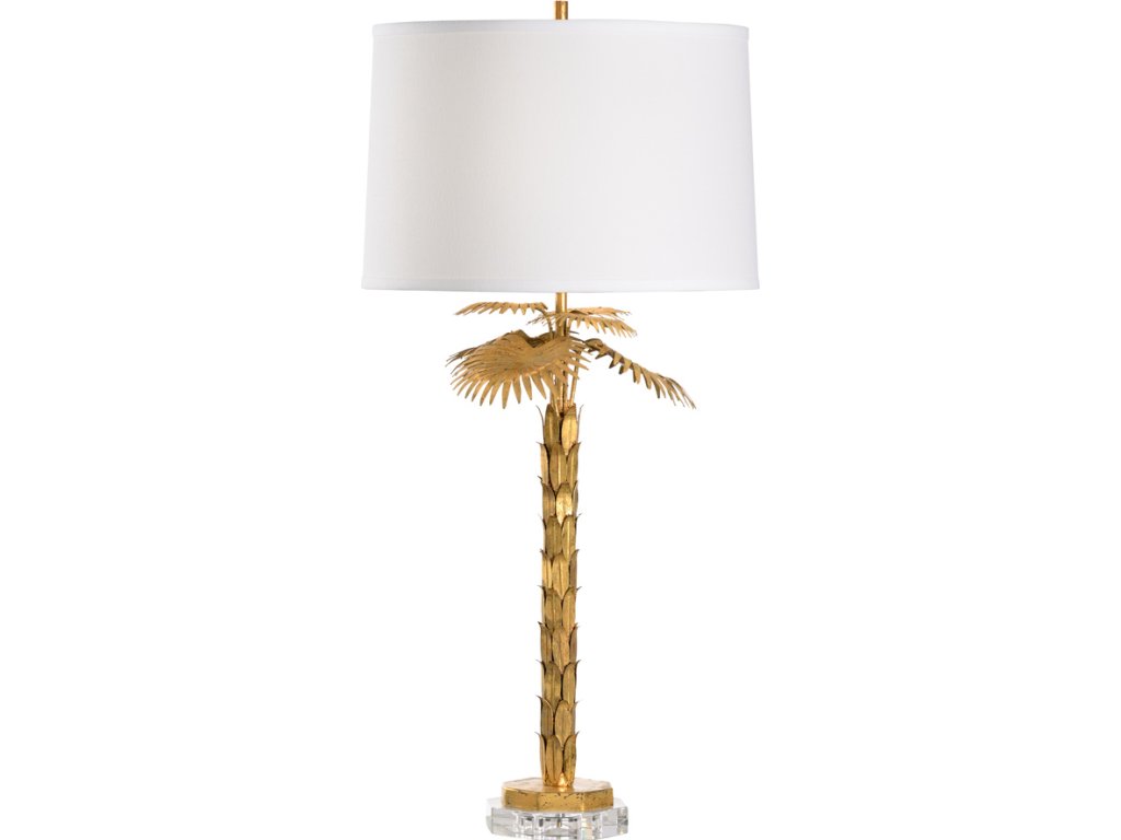 Palm Island Lamp - Gold - main image