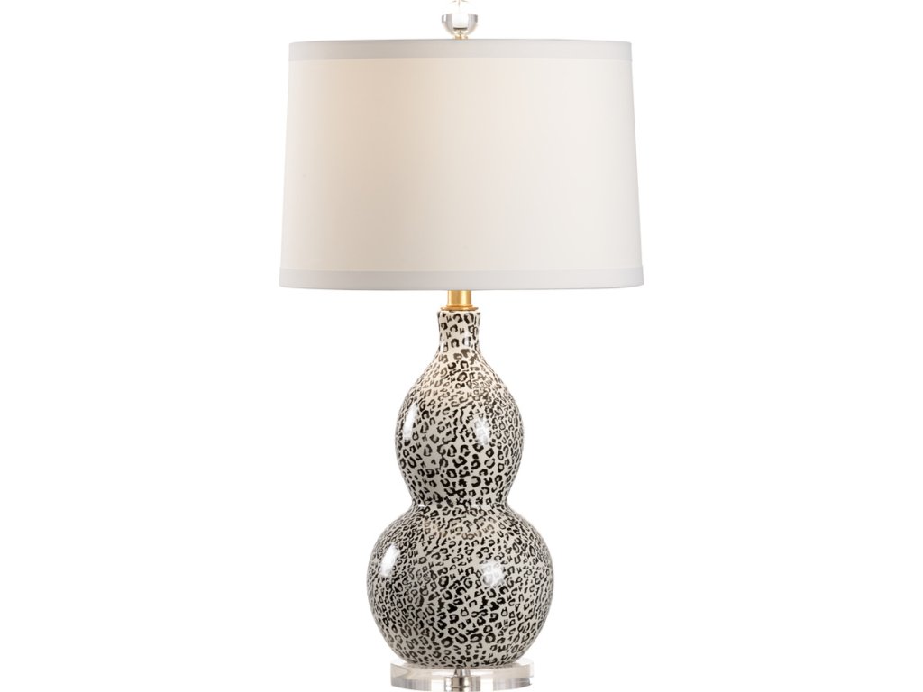 Snow Leopard Lamp - Gray - main image