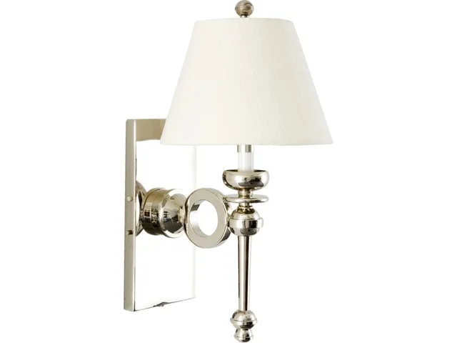 Modern Sconce - Nickel