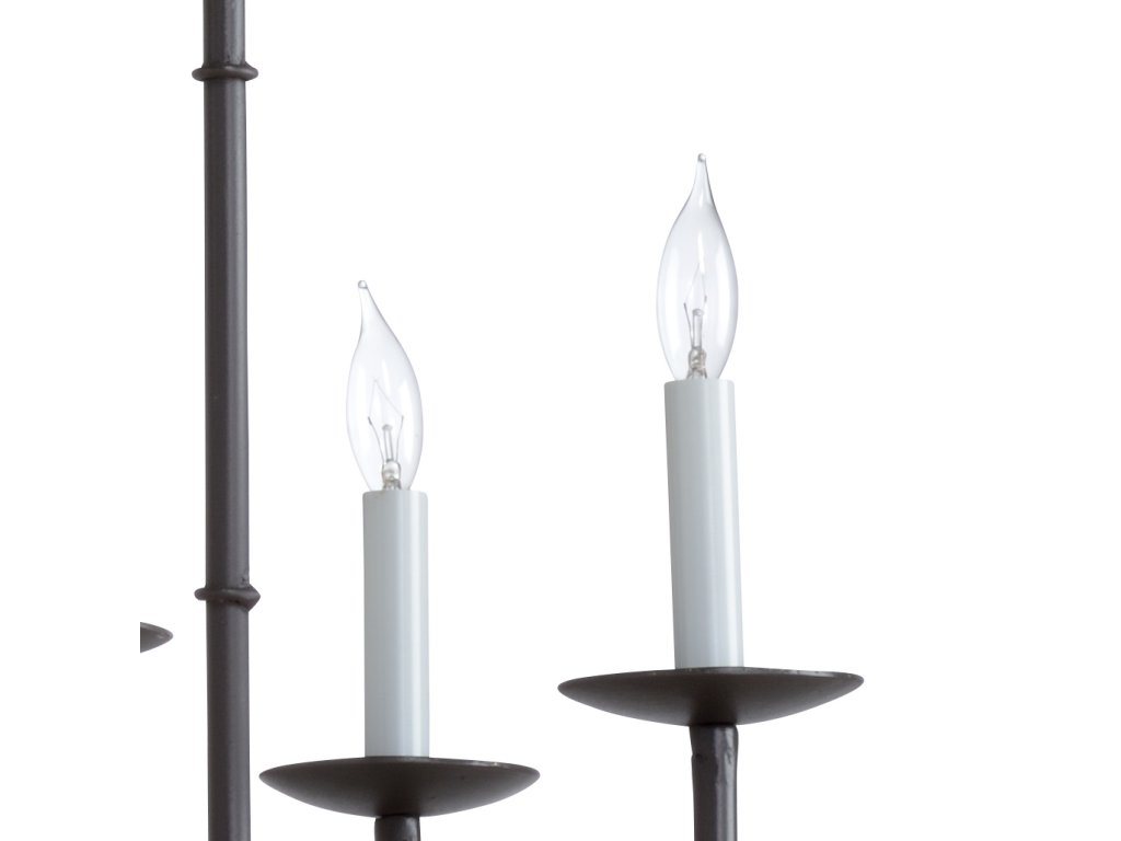 Bamboo Chandelier - Charcoal - image 1