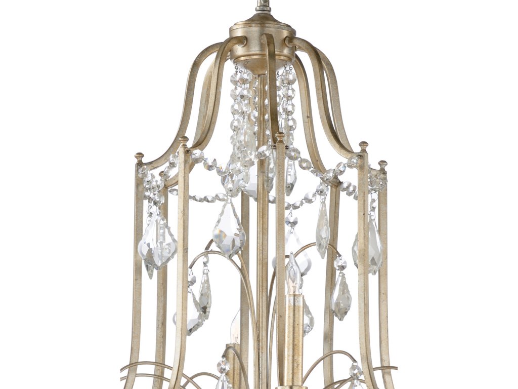 Buckhead Large Chandelier - Silver - image 1