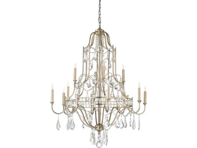 Buckhead Large Chandelier - Silver