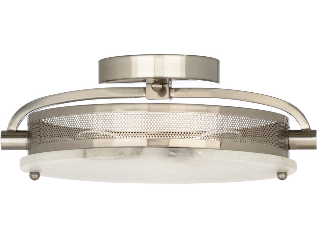 Moon Flush Mount - Nickel - main image