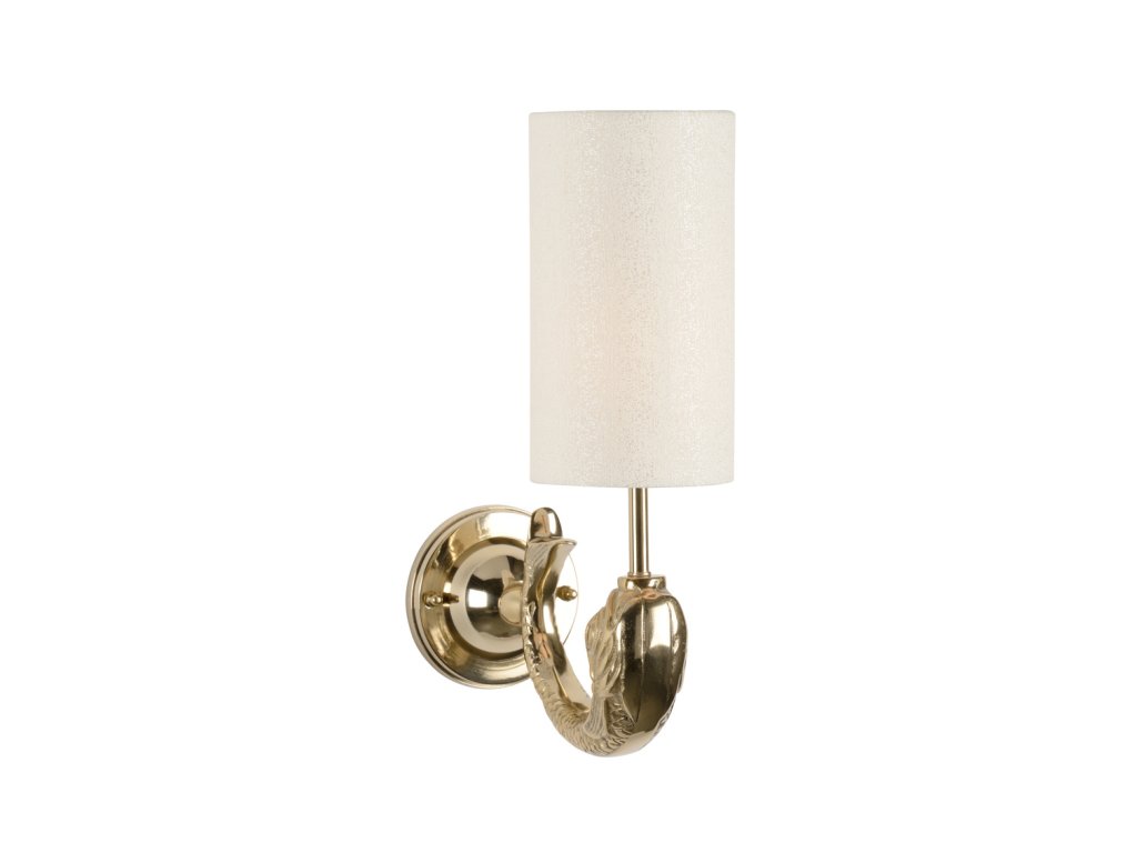 Dolphin Sconce - Gold - image 1