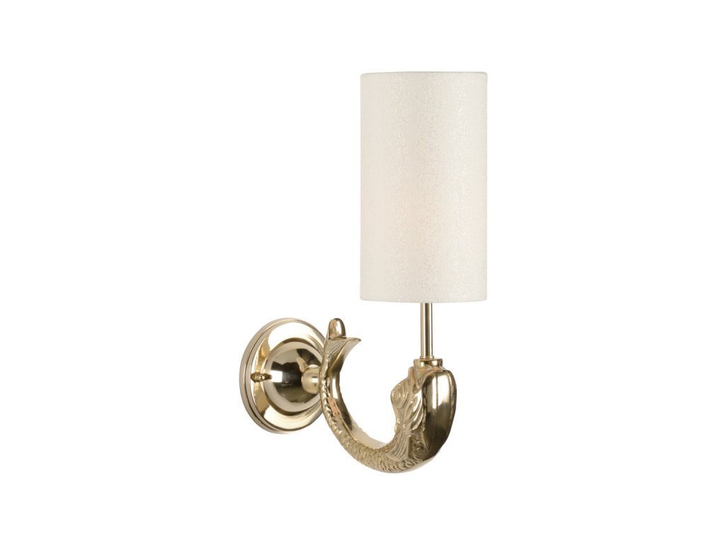 Dolphin Sconce - Gold - main image