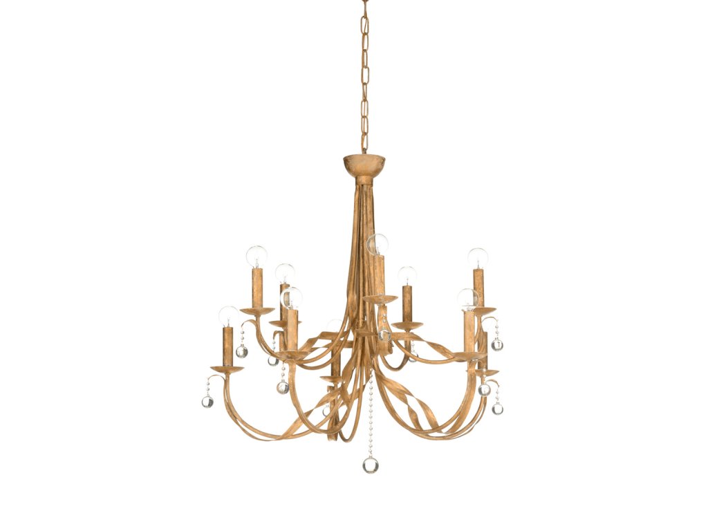 Reed 10 Light Chandelier - image 1