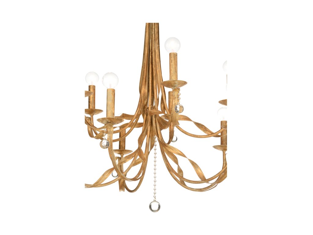 Reed 10 Light Chandelier - image 2
