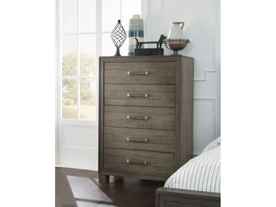William Five-Drawer Chest in Dusty Dawn