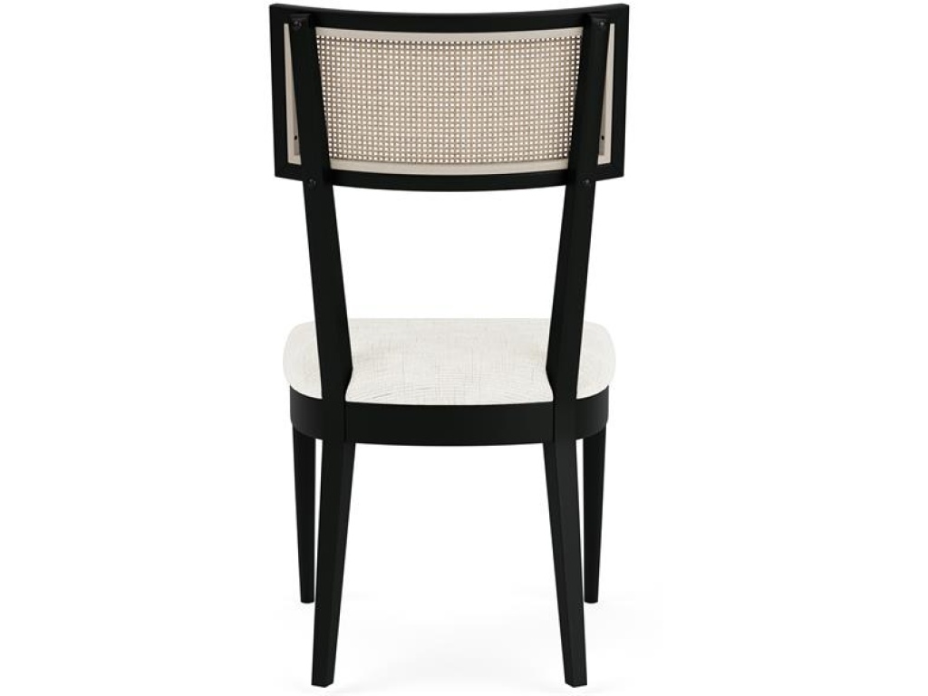 Cane Upholstered Side Chair - image 4