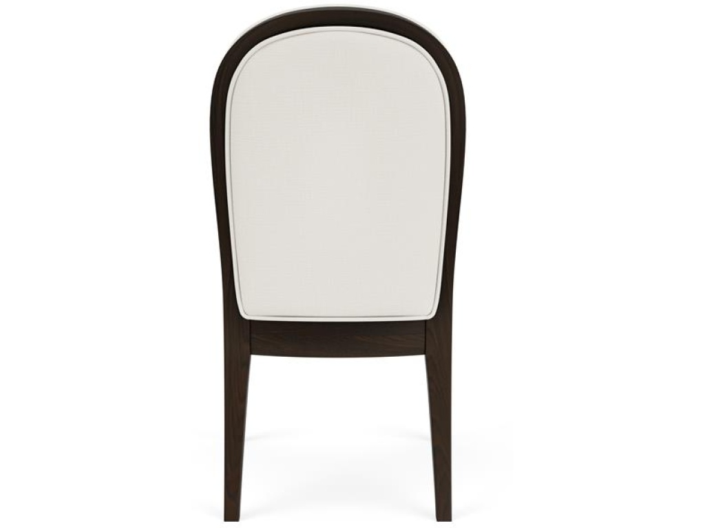 Curved Upholstered Side Chair - image 4