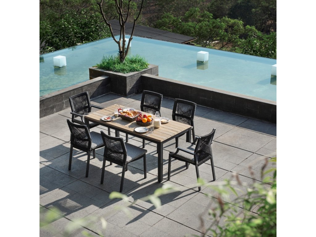 Bellevue Outdoor Stackable Arm Chair - image 2