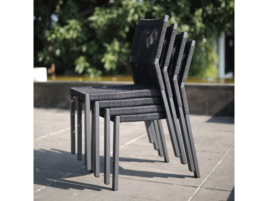Bellevue Outdoor Stackable Side Chair - image 3