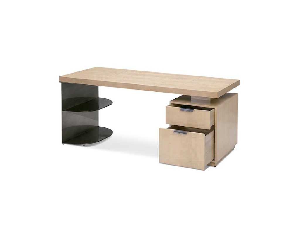 Bolden Desk with File Cabinet - image 1