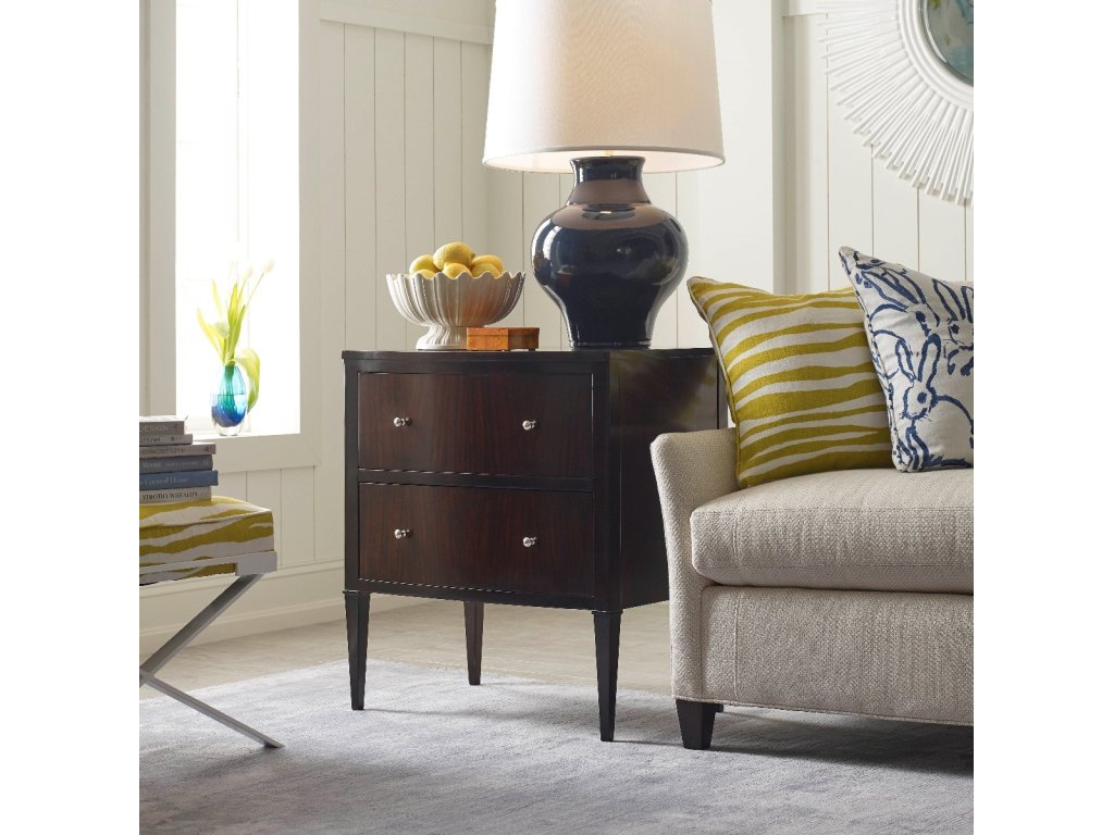 Bow Front Bedside Chest - image 2