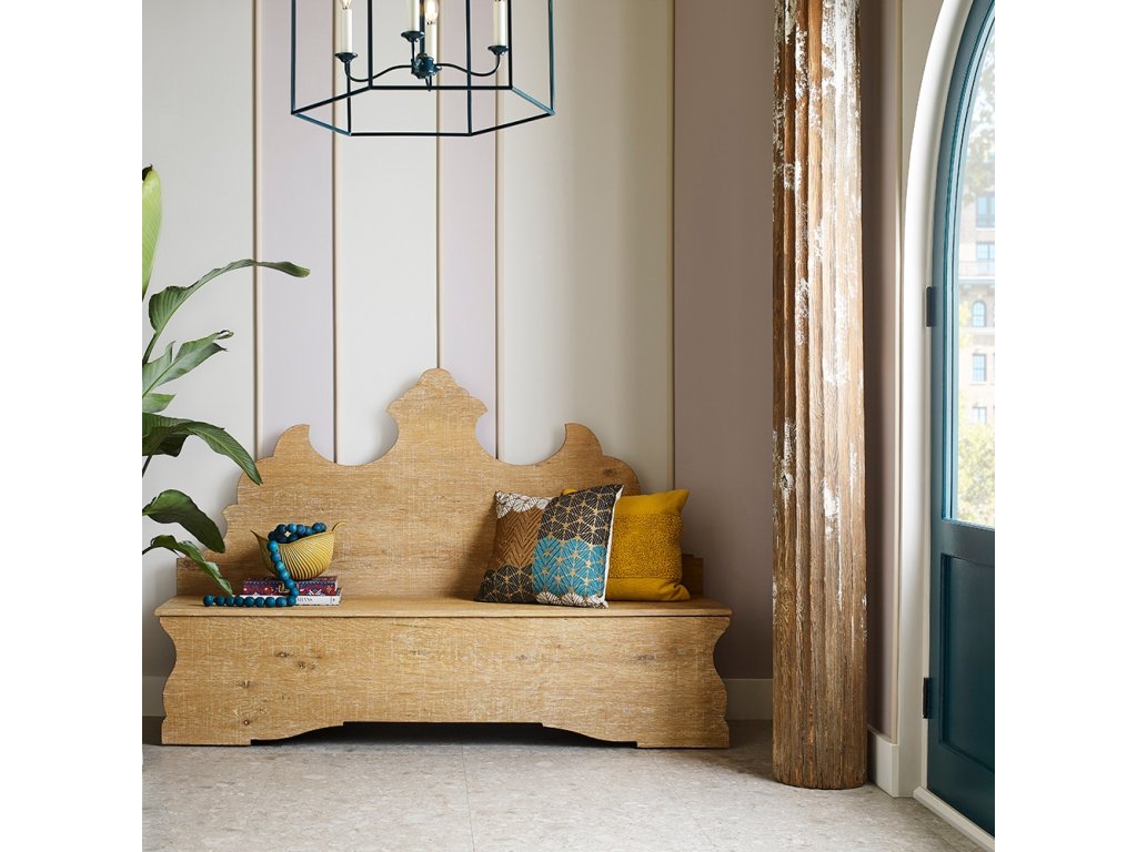 Folk Storage Bench - image 2