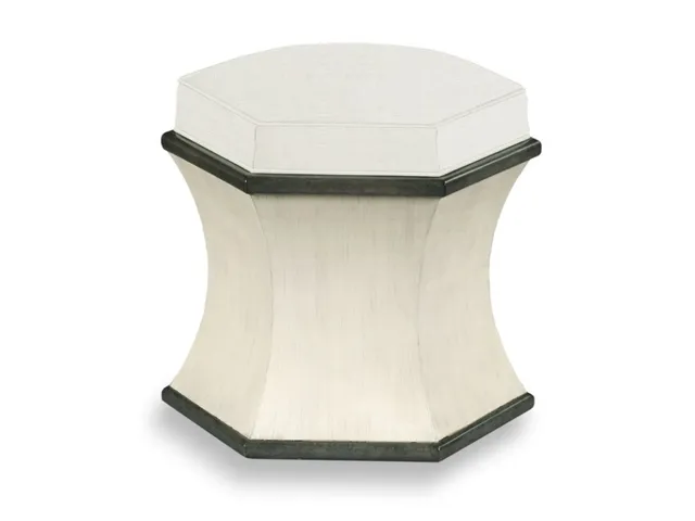 Hexagon Ottoman