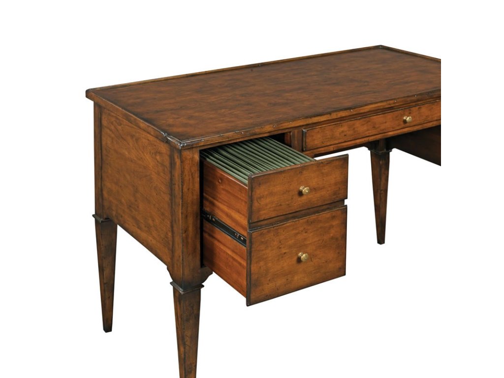 Marseille Writing Desk with Dual File Storage - image 2