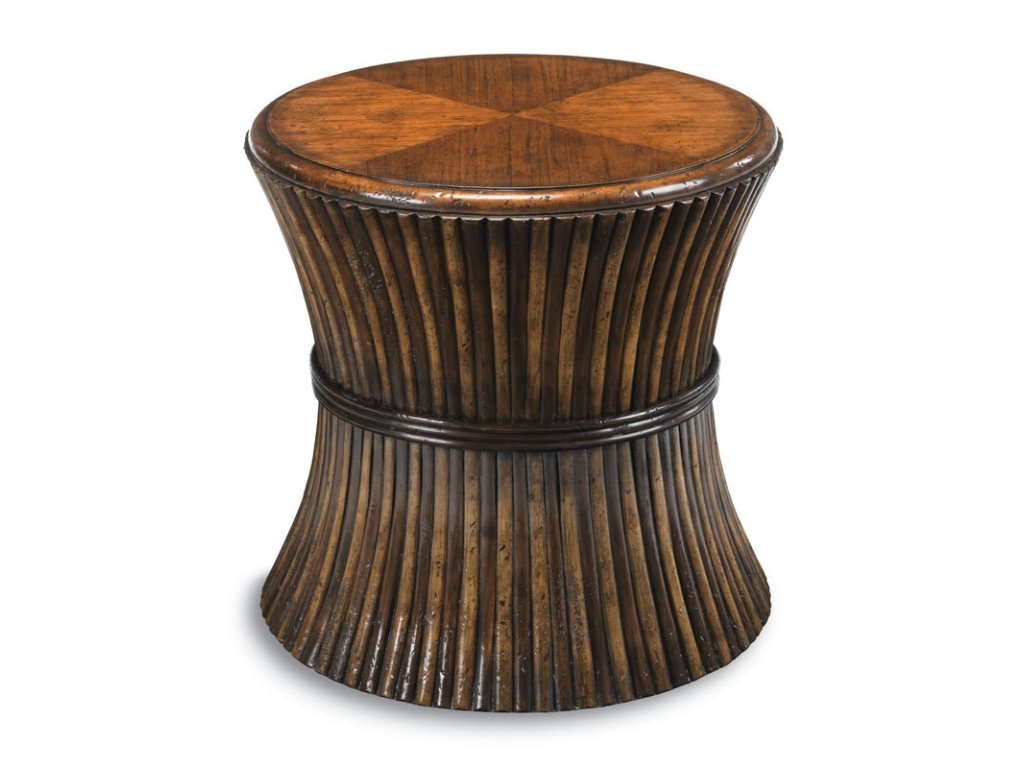 Rattan Drum Table - main image