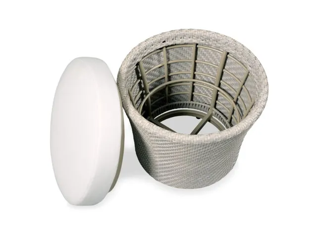 Ventana Outdoor Cooler Ottoman