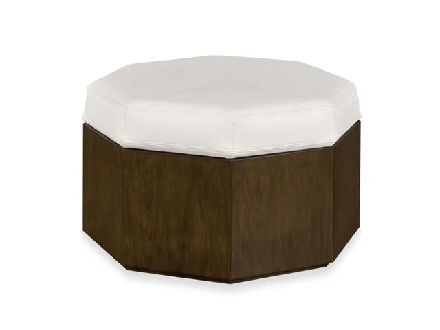 Jewel Bunching Ottoman