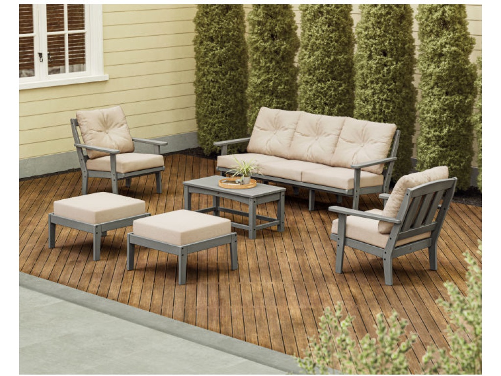 Cape Cod 6-Piece Lounge Sofa Set - image 1