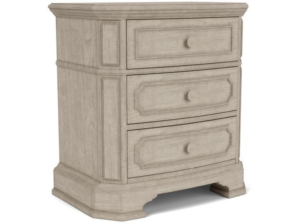 Three Drawer Nightstand - image 6