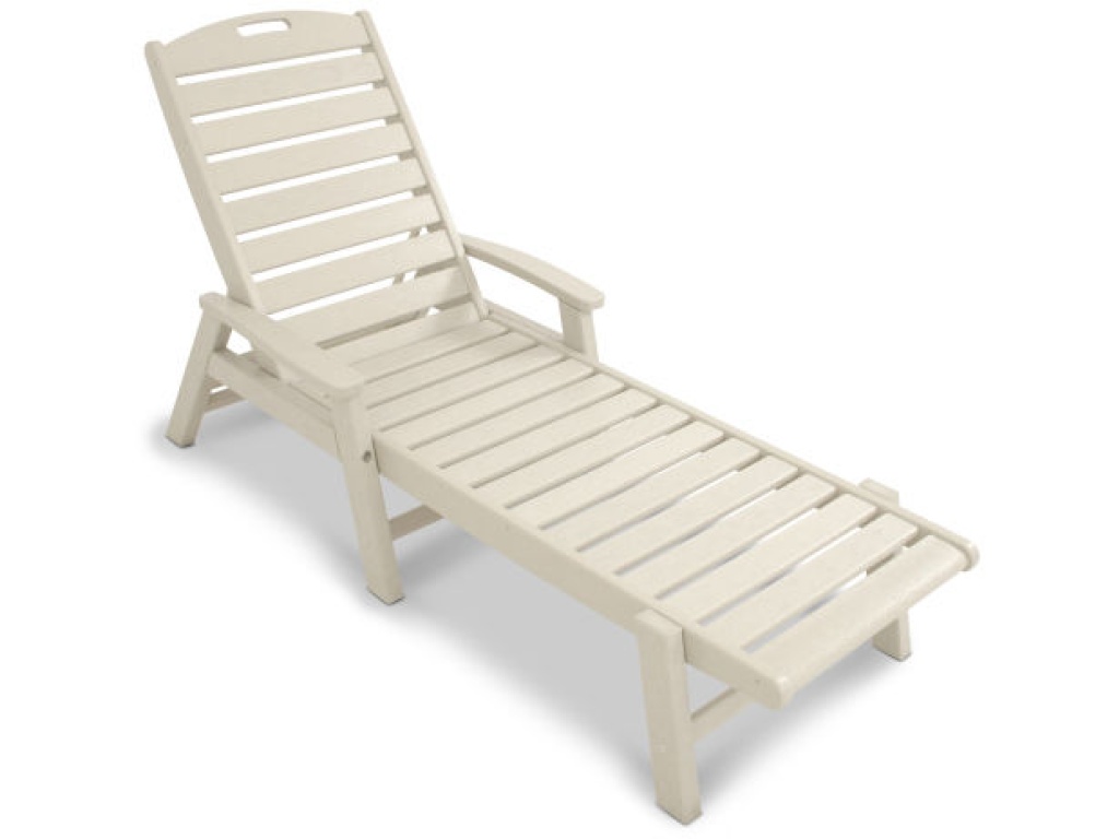 Yacht Club Chaise with Arms - Stackable - main image